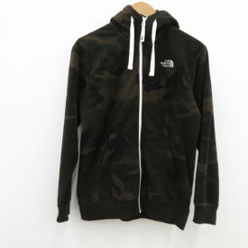 【中古】THE NORTH FACE｜ザ ノースフェイス Rearview Camo Fleece Hoodie カモ 迷彩 ジップ パーカー 長袖 マルチ サイズ：M / アウトドア【f100】