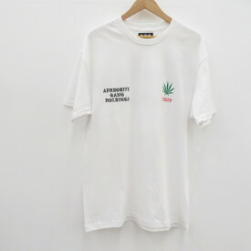 【中古】WACKO MARIA｜ワコマリア 舐達麻 / HIGHTIMES / CREW NECK T-SHIRT Tシャツ 半袖 NMD-HIGHTIMES-WM-TEE01 ホワイト サイズ：L【f104】