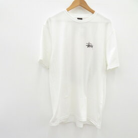 【中古】STUSSY｜ステューシー Sunset Tee サンセット Tシャツ 半袖 1905062 24ss ホワイト サイズ：L / ストリート【f103】