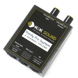 K&amp;K SOUND【Trinity Pro System】プリアンプ【中古/アコギ用/アコースティックギター用/エフェクター/ケーアンドケー・サウンド】岡山店