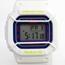 Baby-G × 美少女戦士 セーラームーン 伊勢丹限定 コラボ BGD-501 クオーツ 腕時計 レディース ※中古
