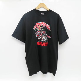 Supreme シュプリーム Ducati Bike Tee ドゥカティ バイク Tシャツ XLサイズ ブラック ※中古