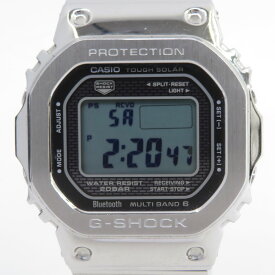 CASIO カシオ G-SHOCK Bluetooth対応 モバイルリンク フルメタル GMW-B5000D-1JF 電波ソーラー 腕時計 ※中古