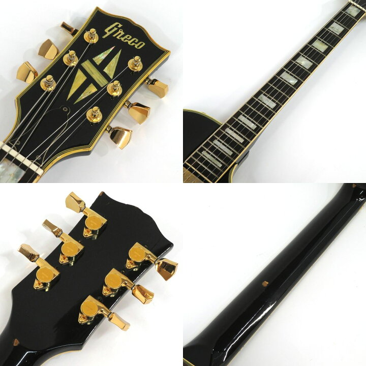 楽天市場】Greco【EG-500B】ブラック【中古/エレキギター/レスポール 