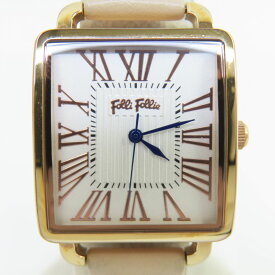Folli Follie フォリフォリ WF16R012SP クォーツ腕時計 レディース ※中古