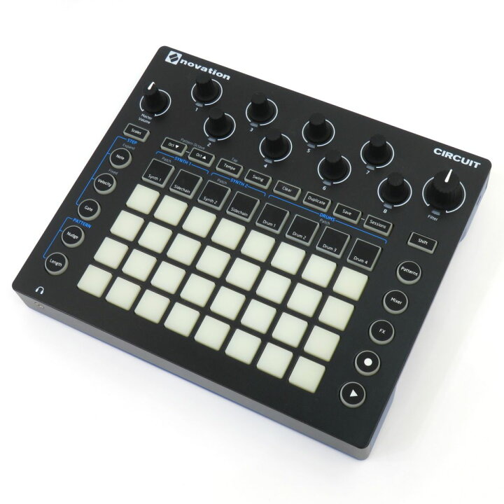 楽天市場】Novation【CIRCUIT】リズムマシン【中古/ノベーション】岡山 