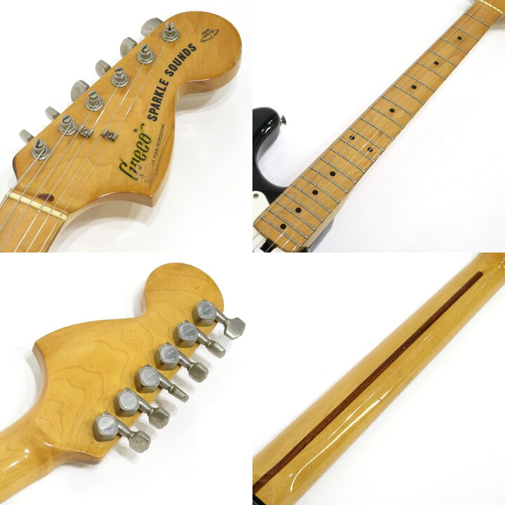楽天市場】Greco【SE600】ブラック【中古/エレキギター/ストラト  
