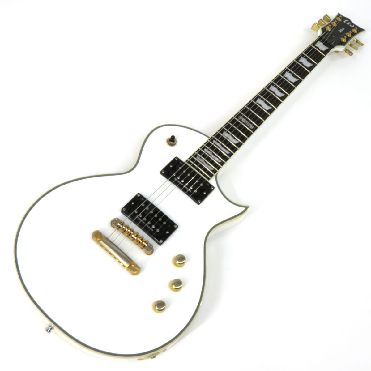楽天市場】Ltd【E-1000T Mod】ホワイト【中古/エレキギター/レスポール