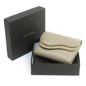 SOMES SADDLE ソメスサドル サドラリー 三つ折り財布 SA-15-GG ※中古