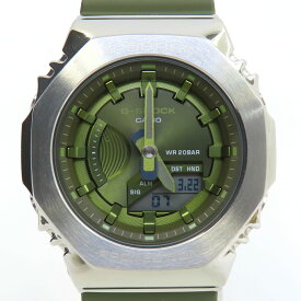 CASIO カシオ G-SHOCK GM-S2100-3AJF メタルベゼル クオーツ 腕時計 ※中古　