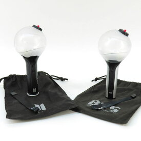 BTS OFFICIAL LIGHT STICK Ver.2＆Ver.3 セット ペンライト アミボム ※中古