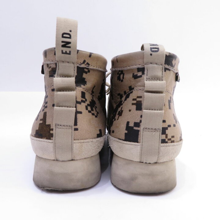 楽天市場】END. × CLARKS エンド・クラークス WALLABEE GTX ワラビー 