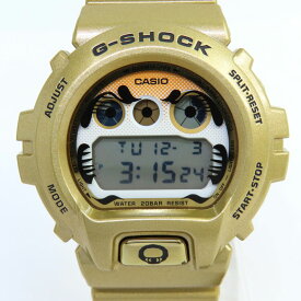 CASIO カシオ G-SHOCK DW-6900GDA-9JR 達磨 NEVER GIVE UP クオーツ 腕時計 ※中古