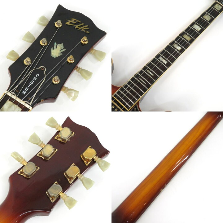 楽天市場】Elk【SAG-540】サンバースト【中古/エレキギター/セミ 
