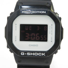 CASIO カシオ G-SHOCK MEDICOM TOY メディコムトイ コラボレーションモデル DW-5600MT-1JR 腕時計 ※中古