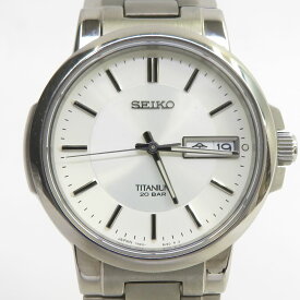 SEIKO セイコー SCDC055 7N43-7B80 スピリット チタン メンズ クォーツ 腕時計 ※中古　
