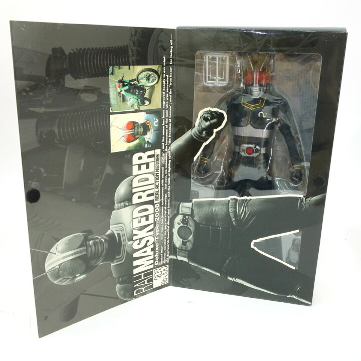 楽天市場】メディコムトイ RAH 仮面ライダーBLACK (2008 デラックス 