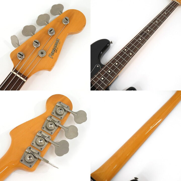 楽天市場】FERNANDES【RPB Series】ブラック【中古/エレキベース 