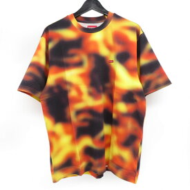【未使用】Supreme シュプリーム 23ss Small Box Tee Flames スモールボックス ロゴ Tシャツ Mサイズ