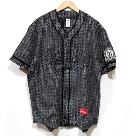 Supreme シュプリーム Boucle Baseball Jersey Black サイズL メンズ ※中古 【津山店】