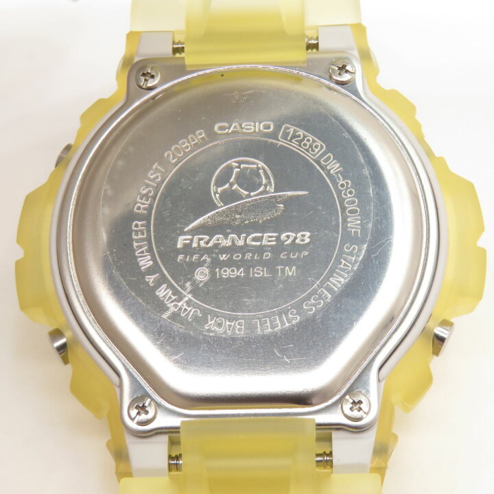 楽天市場】CASIO カシオ G-SHOCK Gショック フランス 98年 FIFA 