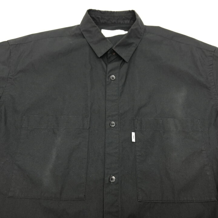 楽天市場】Graphpaper グラフペーパー シャツ 黒 BLACK GM182-50080B 