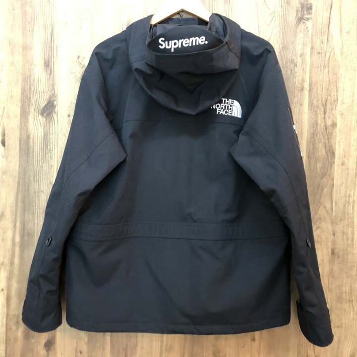 18AW SUPREME × THE NORTH FACE Expedition Jacket GORE-TEX S ※中古美 