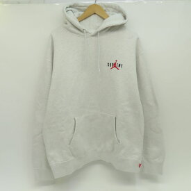 Supreme シュプリーム × Jordan 24AW Hooded Sweatshirt スウェット プルオーバー パーカー HF0836-051 Lサイズ ※中古