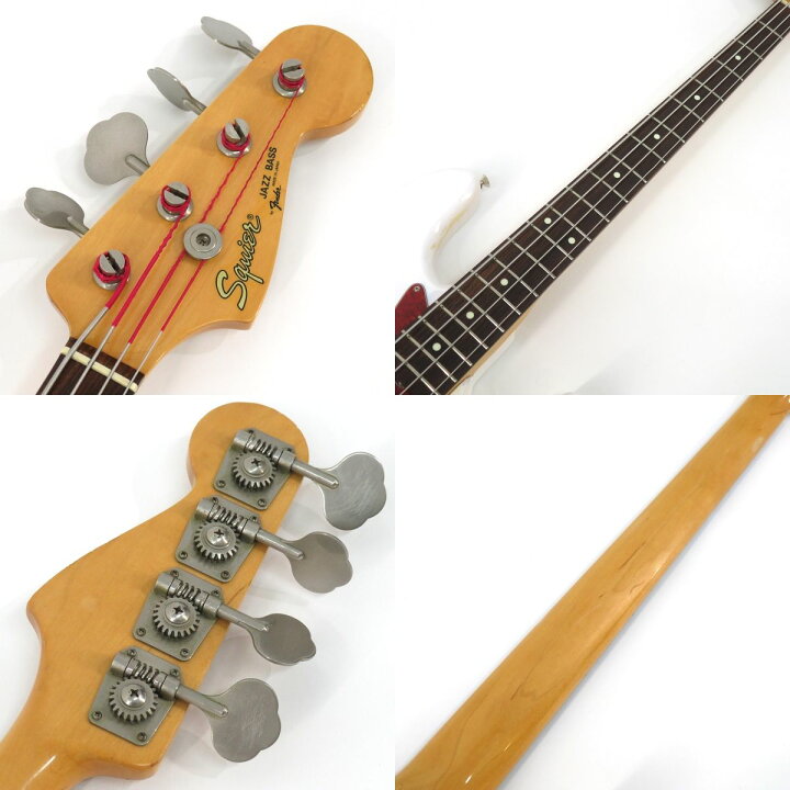 楽天市場】Squier by Fender【JB-355】ホワイト【中古/エレキベース 
