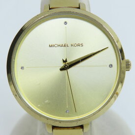MICHAEL KORS マイケルコース MK-4379 ゴールド クォーツ 腕時計 ※中古