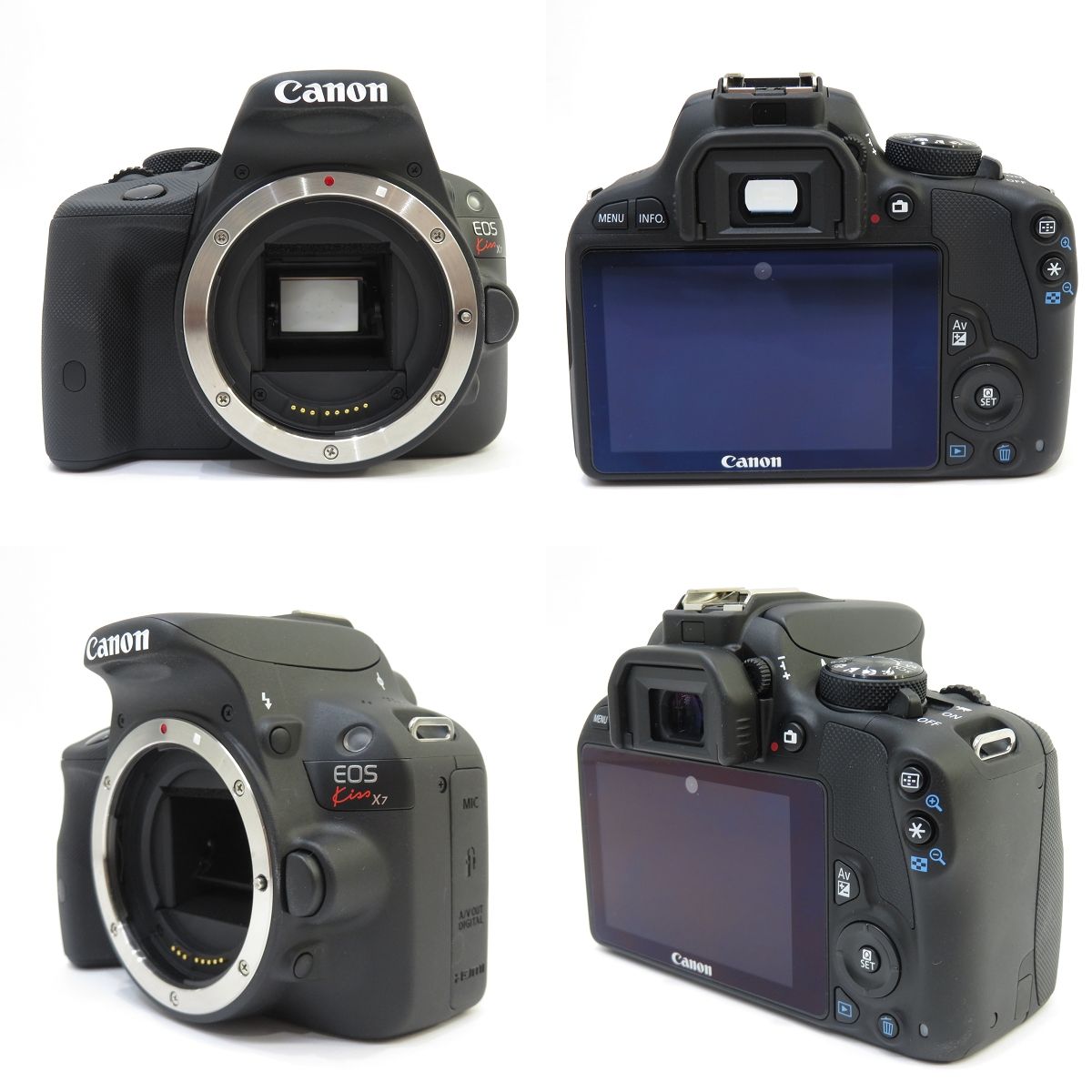 楽天市場】Canon キヤノン EOS Kiss X7 ダブルズームキット カメラ 