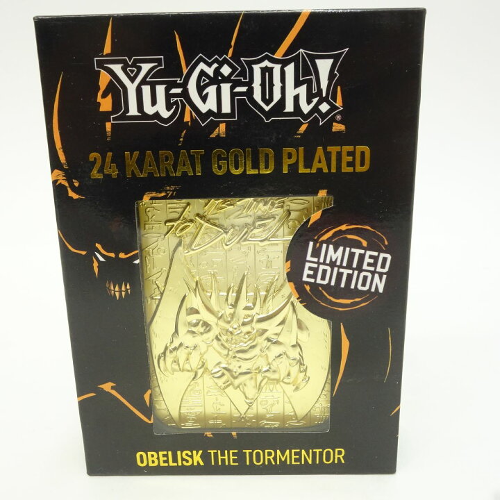楽天市場】遊戯王 オベリスクの巨神兵 24K金メッキ メタルカード 各種 