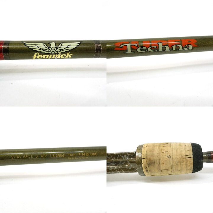 楽天市場】フェンウィック スーパーテクナ S-TAV 63C L J 6フィート3 