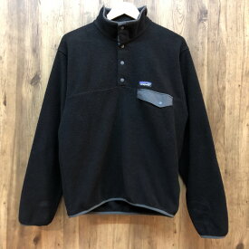 Patagonia パタゴニア ライトウェイト シンチラ スナップT プルオーバー フリース 25580 S BLACK ※中古 【津山店】