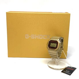 【新古品】 CASIO カシオ Gショック G-SHOCK Hip Hop Gold 交換用ベゼル&amp;バンドセット DWE-5600HG-1JR 【津山店】