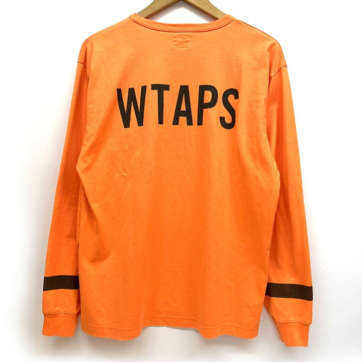 楽天市場】WTAPS ダブルタップス WTVUA ロンT 長袖 Tシャツ オレンジ 