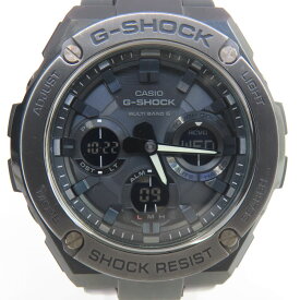 CASIO カシオ G-SHOCK G-STEEL MULTI BAND 6 GST-W110BD-1BJF タフソーラー 腕時計 ※中古