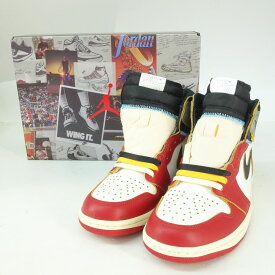 【未使用】NIKE × UNION ナイキ ユニオン AIR JORDAN 1 RETRO HIGH OG エアジョーダン HV8563-600 US7.5 25.5cm 箱有