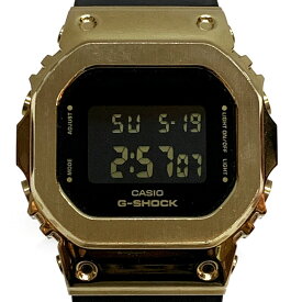 CASIO　カシオ　GM-S5600GB　レディース腕時計　デジタル　クォーツ　ブラック×ゴールド　※中古　【津山店】