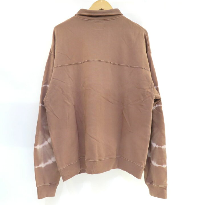 楽天市場】HUF ハフ TIE DYE ZIP POLO タイダイ ハーフジップ 