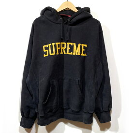 Supreme シュプリーム パーカー フーデッドスウェットシャツ Mサイズ ブラック系 ※中古/難あり 【津山店】