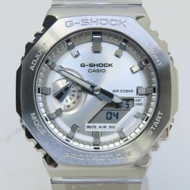【未使用】CASIO カシオ G-SHOCK GM-2110D-7AER メタルカバード クオーツ 腕時計 海外モデル