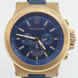 MICHAELKORS マイケルコース Dylan MK8295 クロノ クオーツ 腕時計 ※中古