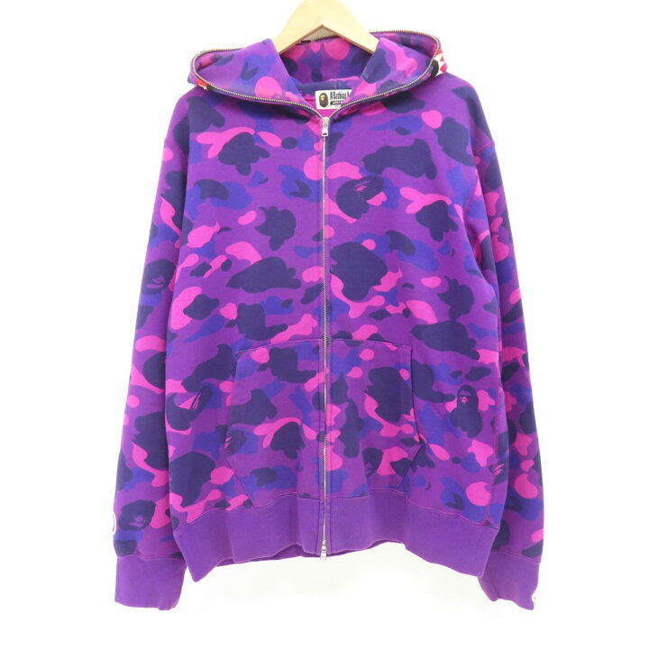 楽天市場】A BATHING APE アベイシングエイプ Purple camo shark full  