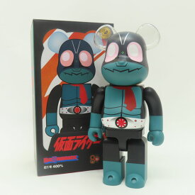 メディコムトイ BE＠RBRICK ベアブリック 仮面ライダー 旧1号 400％ ※中古
