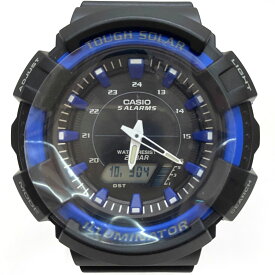 CASIO カシオ ソーラーウオッチ デジタル/アナログ表示 ブルー AD-S800WH-2A2JF 腕時計 ※新古品 【津山店】