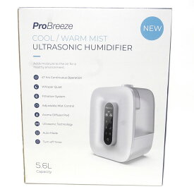 Pro Breeze 温冷ミスト 超音波式 加湿器 5.6L PB-12-JP ※中古