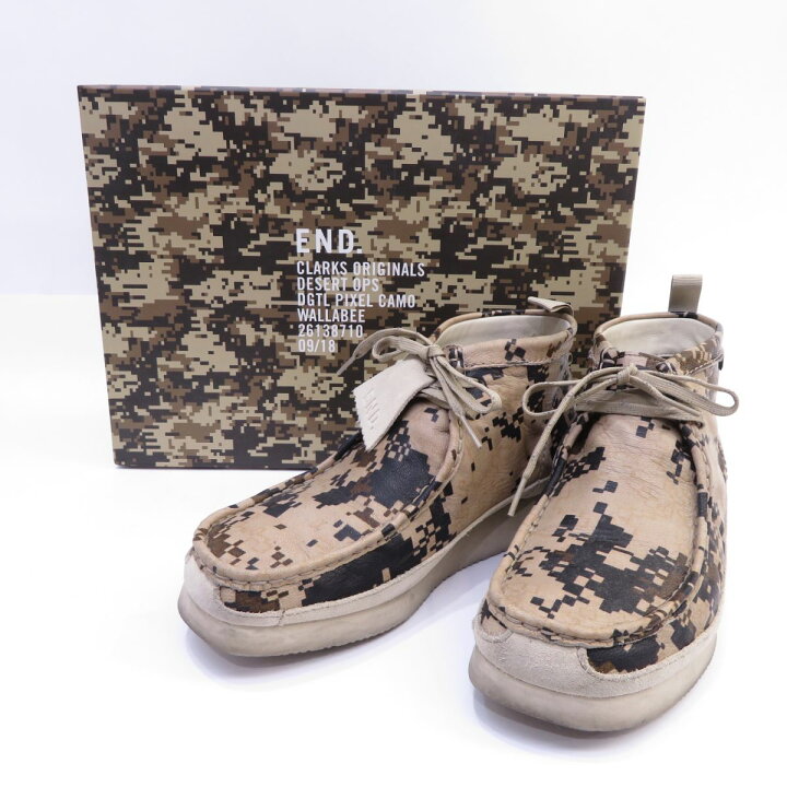 楽天市場】END. × CLARKS エンド・クラークス WALLABEE GTX ワラビー 