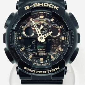 CASIO　カシオ　G-SHOCK　GA-100CF-1A9JF　アナログデジタル　腕時計　ブラック×カモ　※新古品　【津山店】
