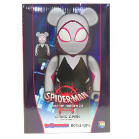 【未開封】メディコムトイ BE＠RBRICK ベアブリック SPIDER-GWEN (GWEN STACY) スパイダーグウェン 100％ ＆ 400％ スパイダーマン